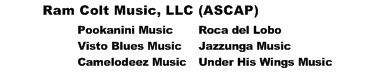 Ram Colt Music, LLC - ASCAP